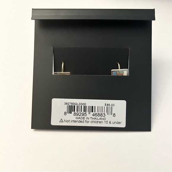 Coach Signature C Huggie Earrings NWT - Picture 4 of 5